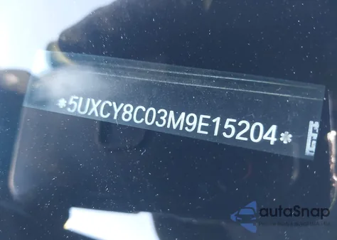 2021 BMW X6 M50I z USA, uszkodzony, nr VIN 5UXCY8C03M9E15204